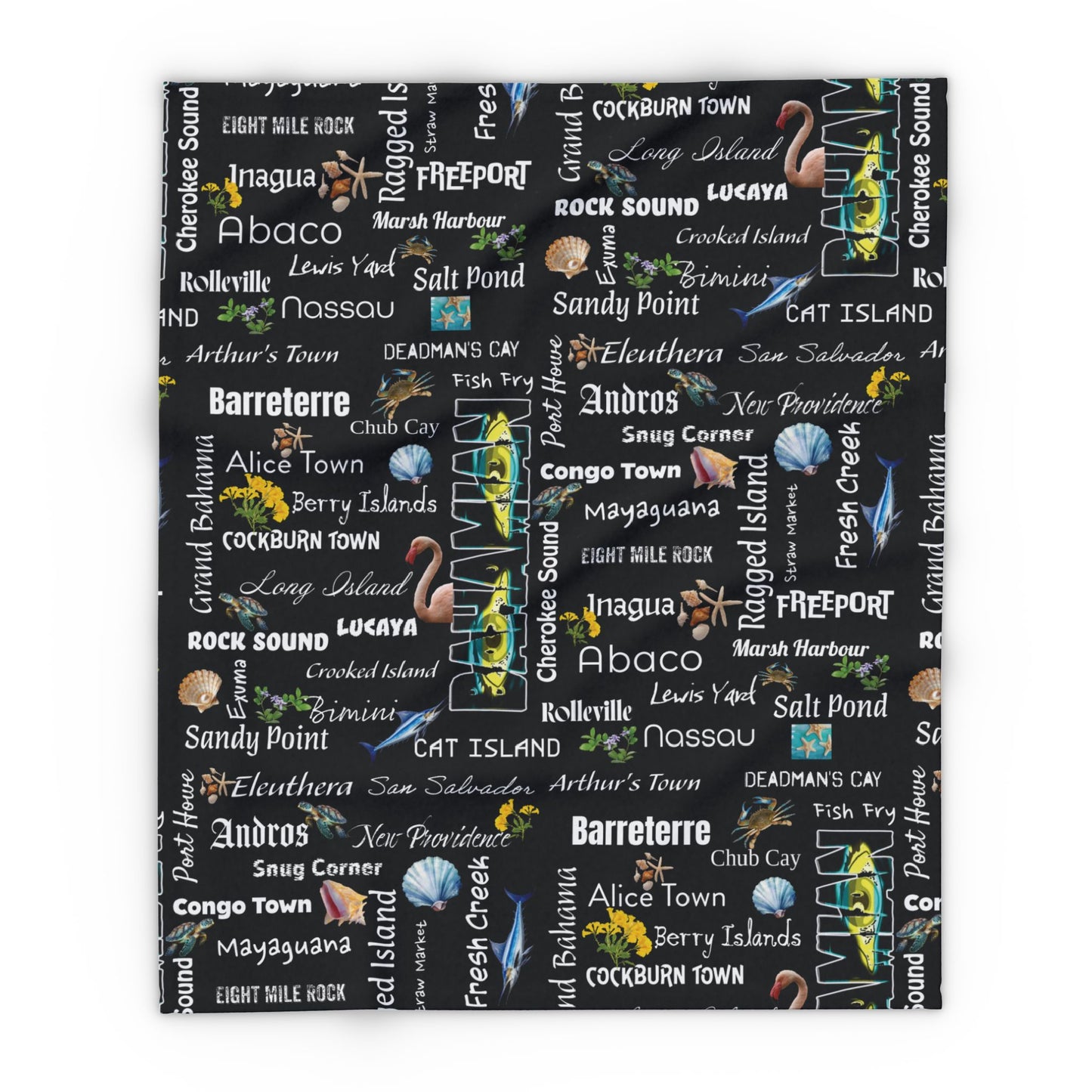 Islands and Cities Blanket
