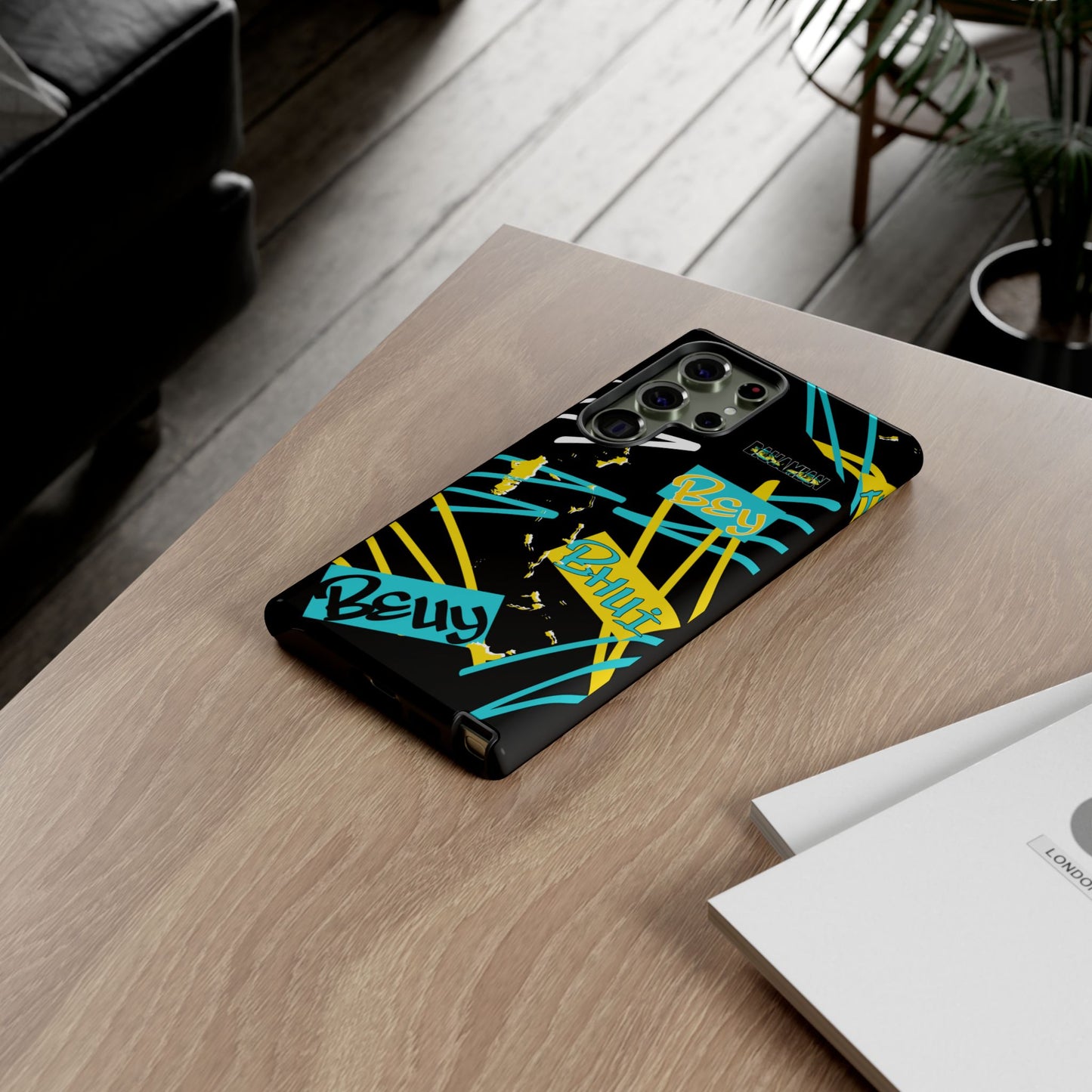 Electric B Phone Case- Black