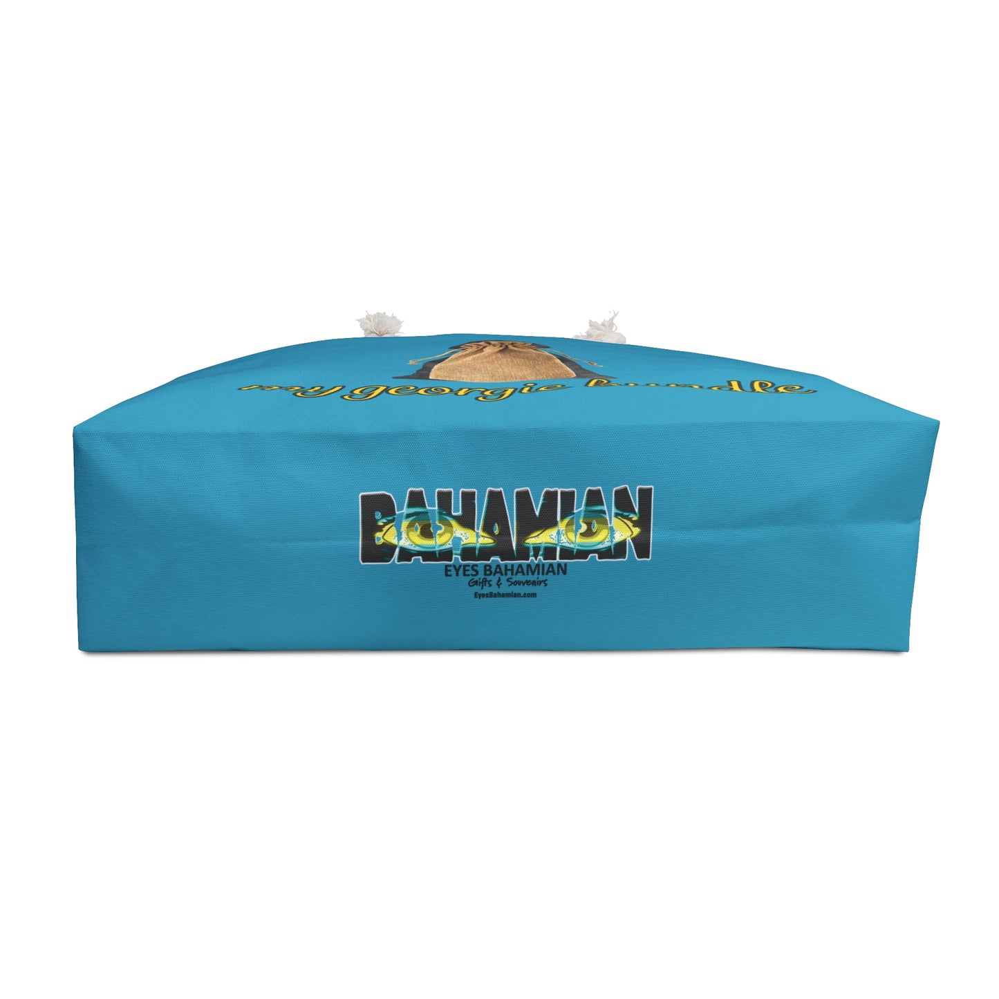 Georgie Bundle Tote - Aqua