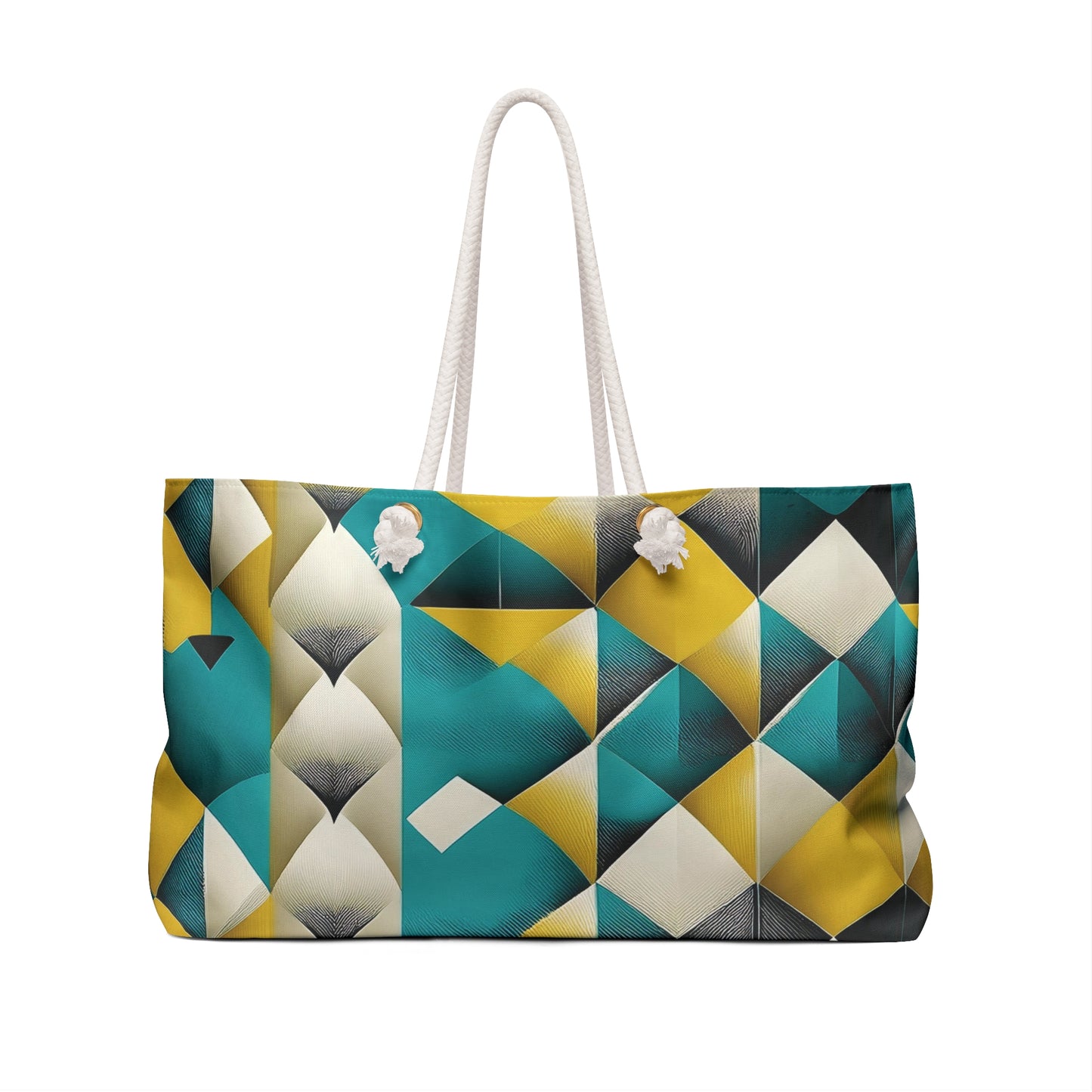 Geometric Weekender Bag