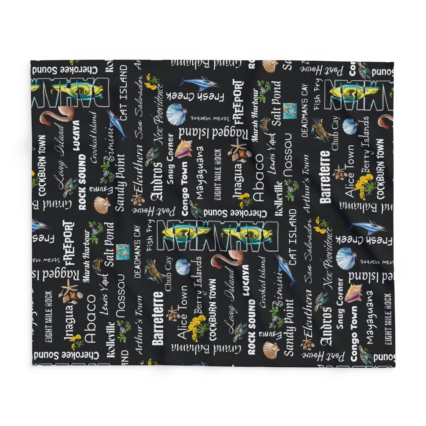 Islands and Cities Blanket