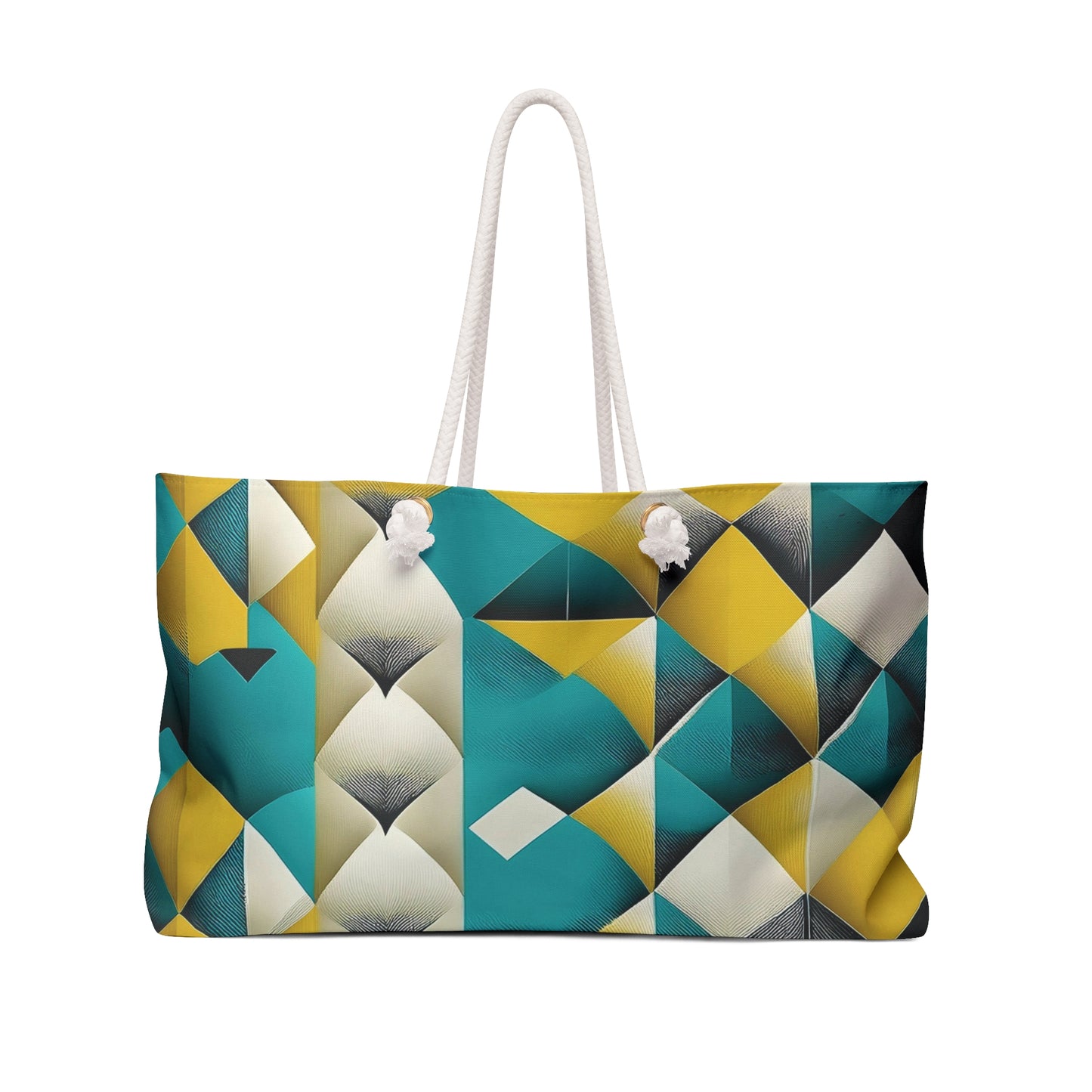 Geometric Weekender Bag