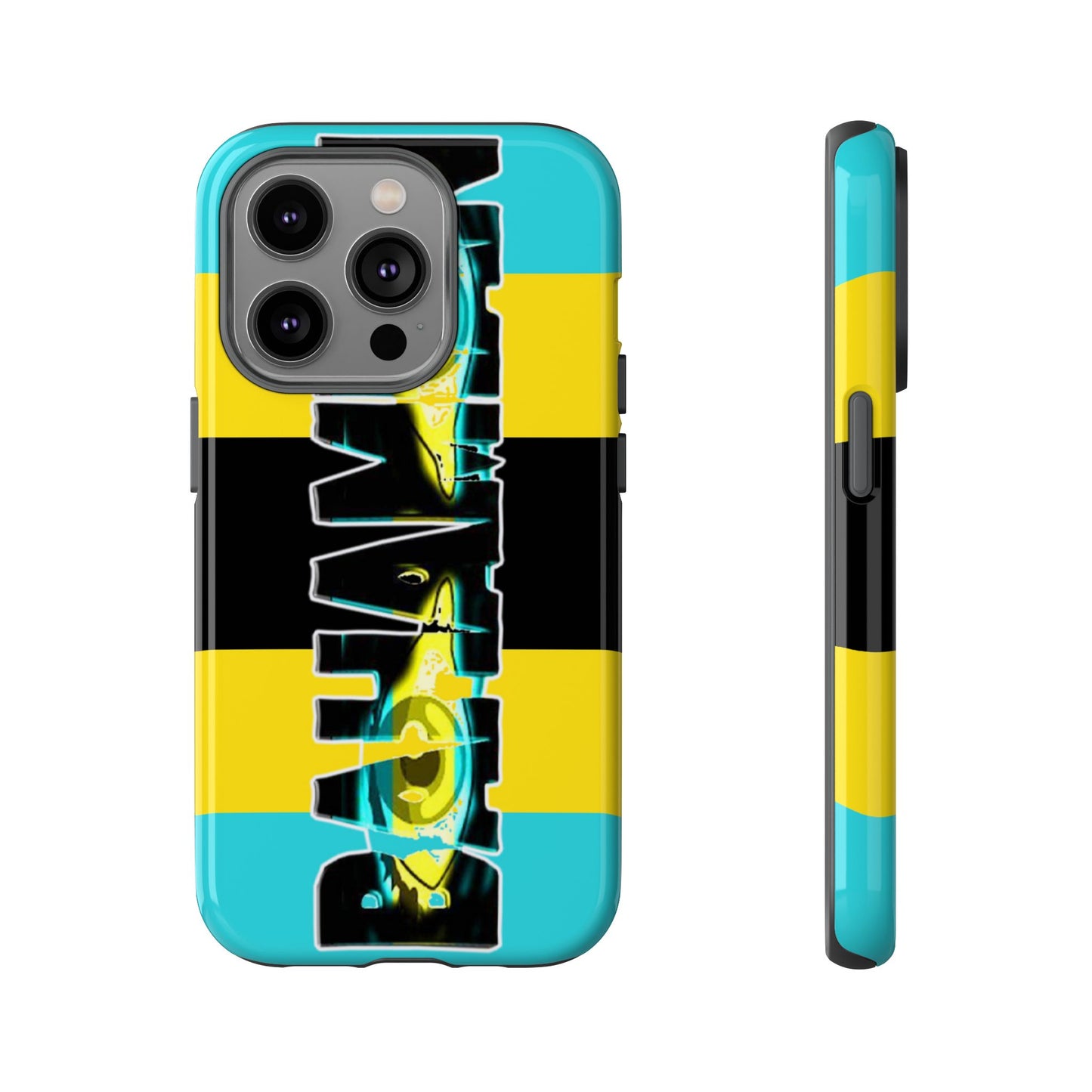 Striped Logo Phone Case