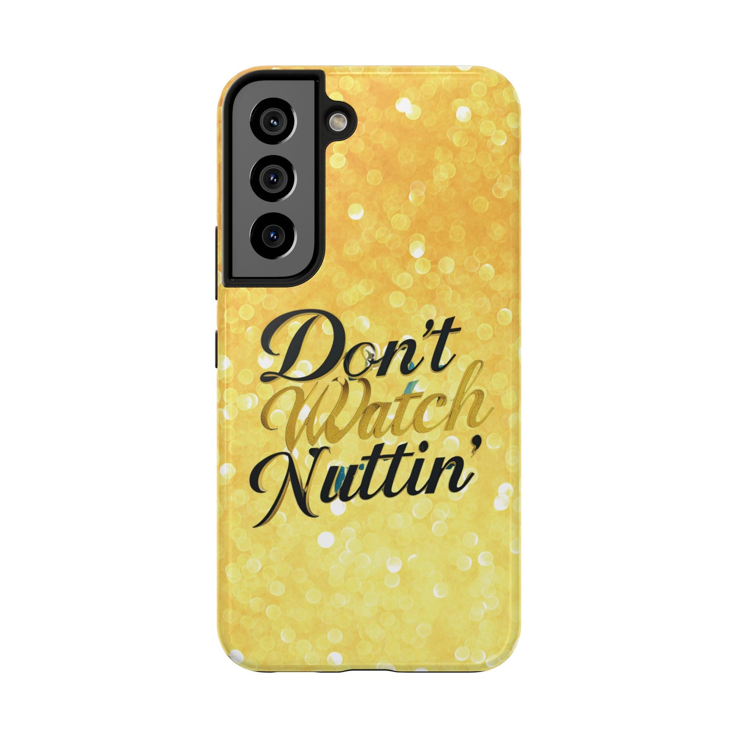 Unbothered Phone Case-Gold