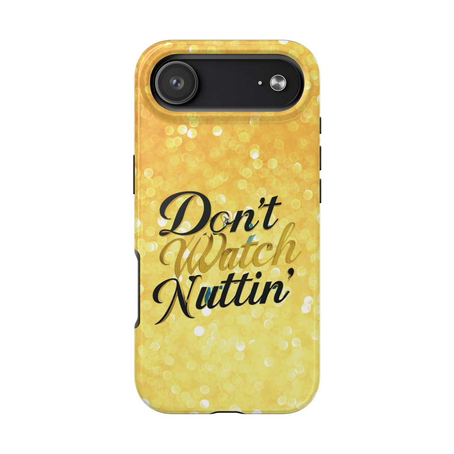 Unbothered Phone Case-Gold