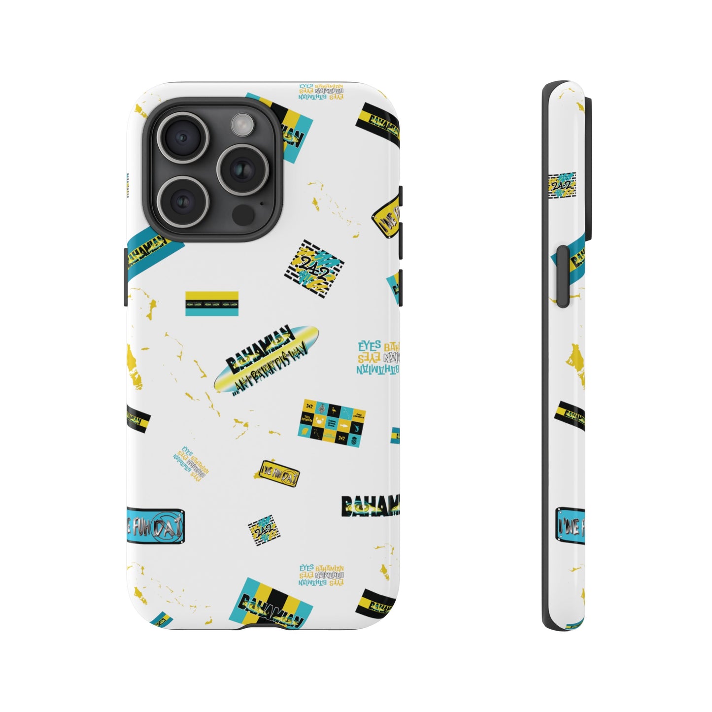 Bahamian Stamps White Phone case