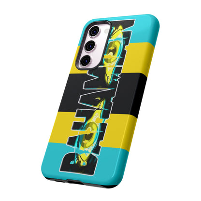 Striped Logo Phone Case