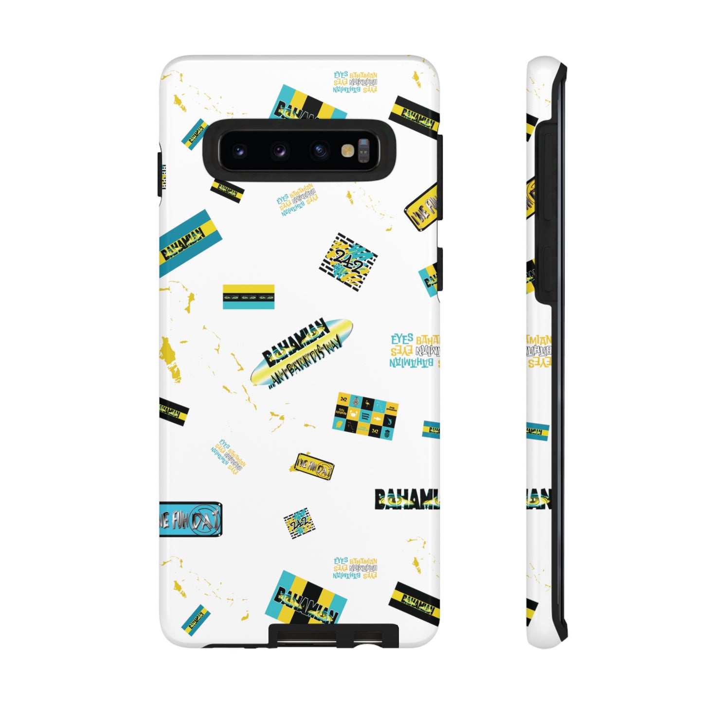 Bahamian Stamps White Phone case