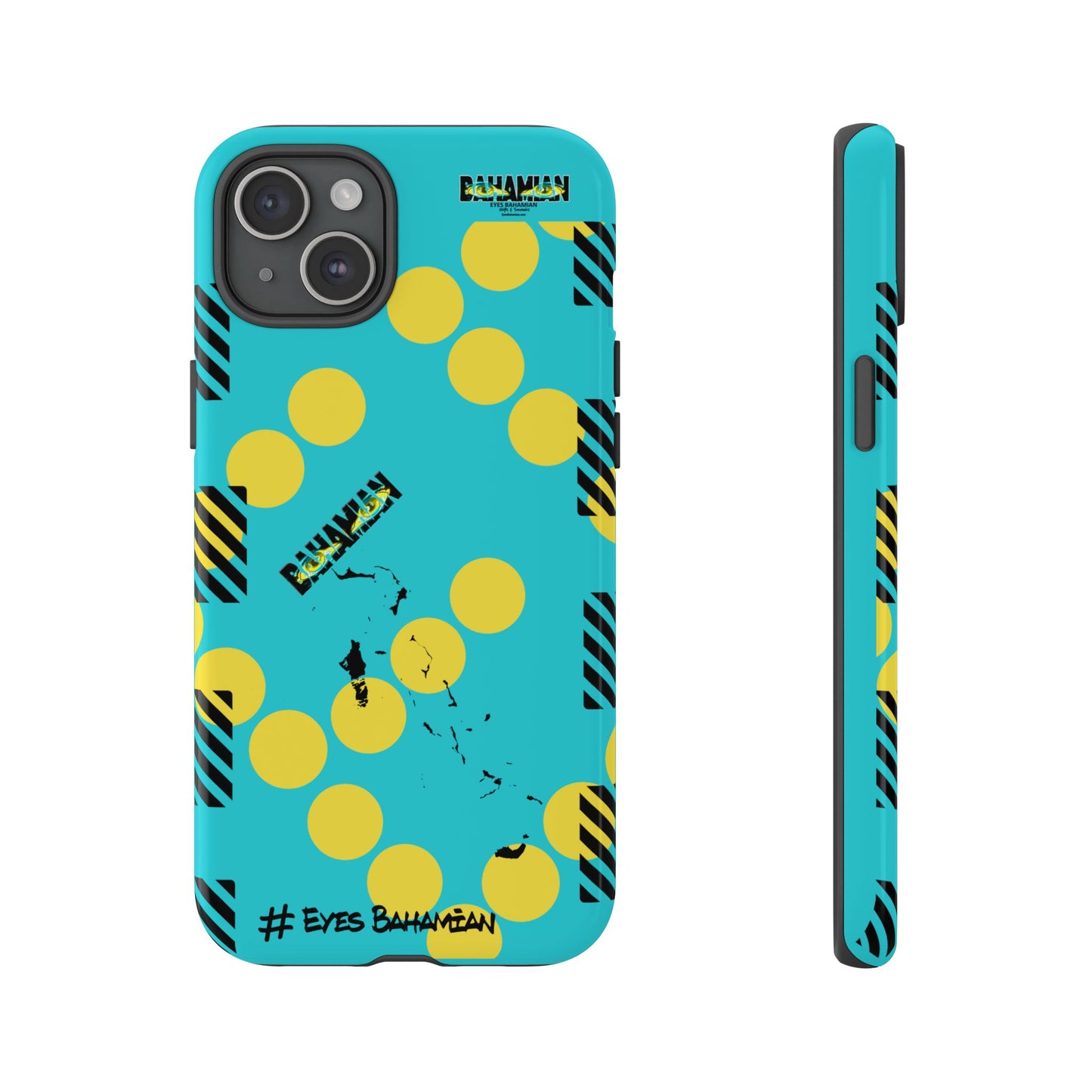 Island Dots Phone Case- Aqua