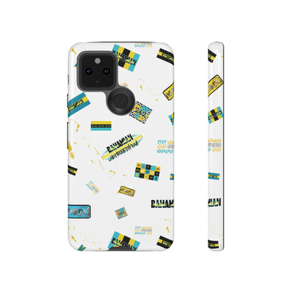 Bahamian Stamps White Phone case