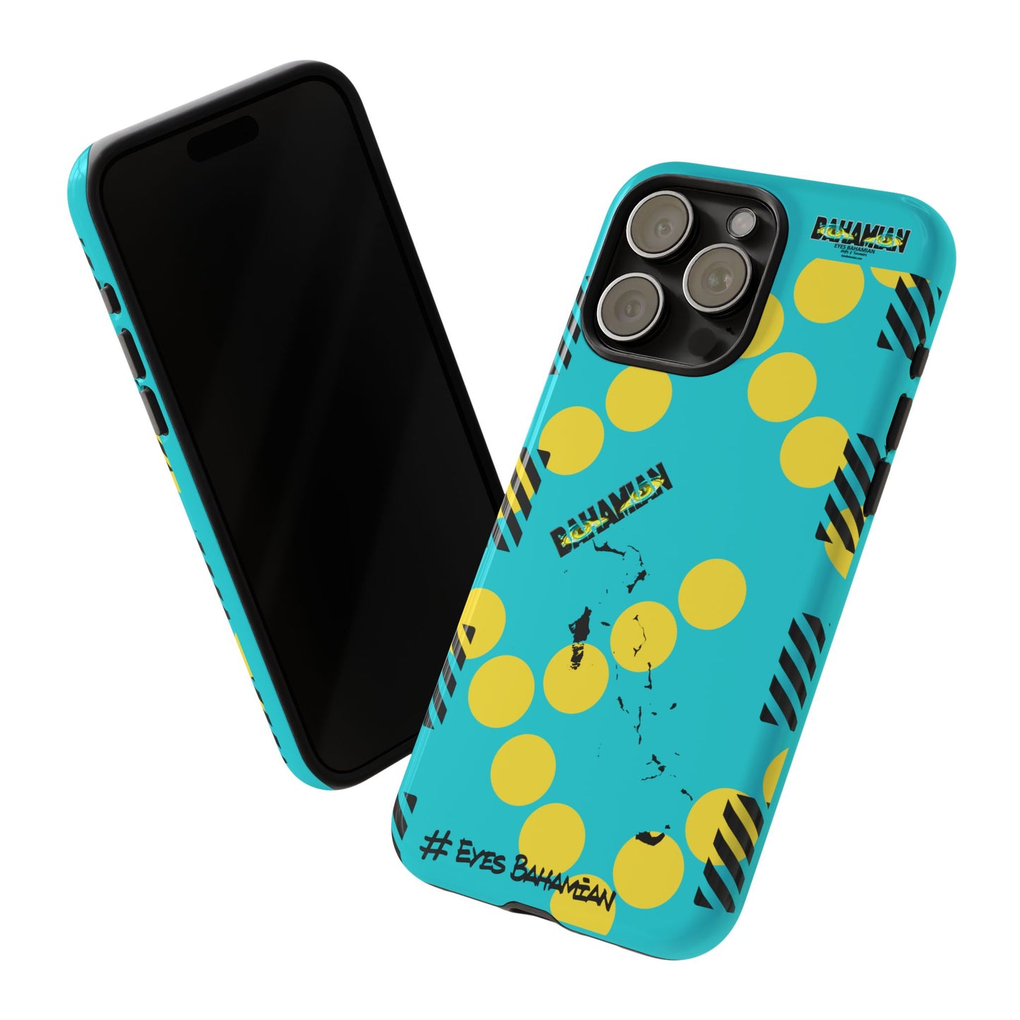 Island Dots Phone Case- Aqua