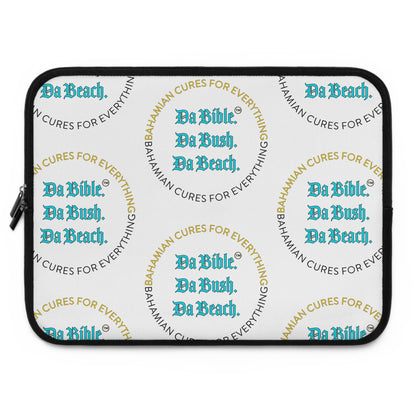 The Bahamian Cures White Mix Laptop Sleeve