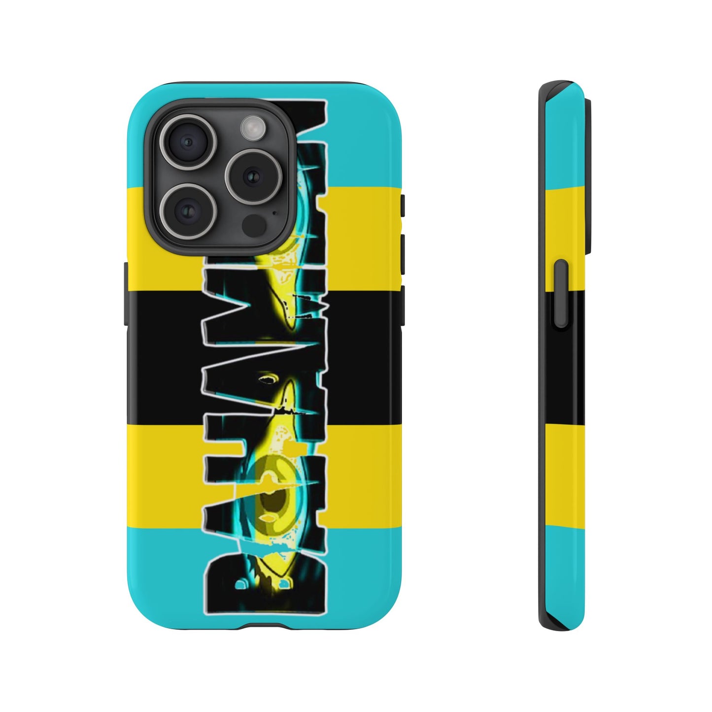 Striped Logo Phone Case