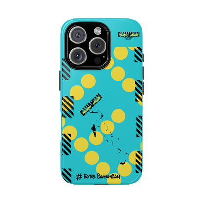 Island Dots Phone Case- Aqua