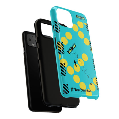 Island Dots Phone Case- Aqua