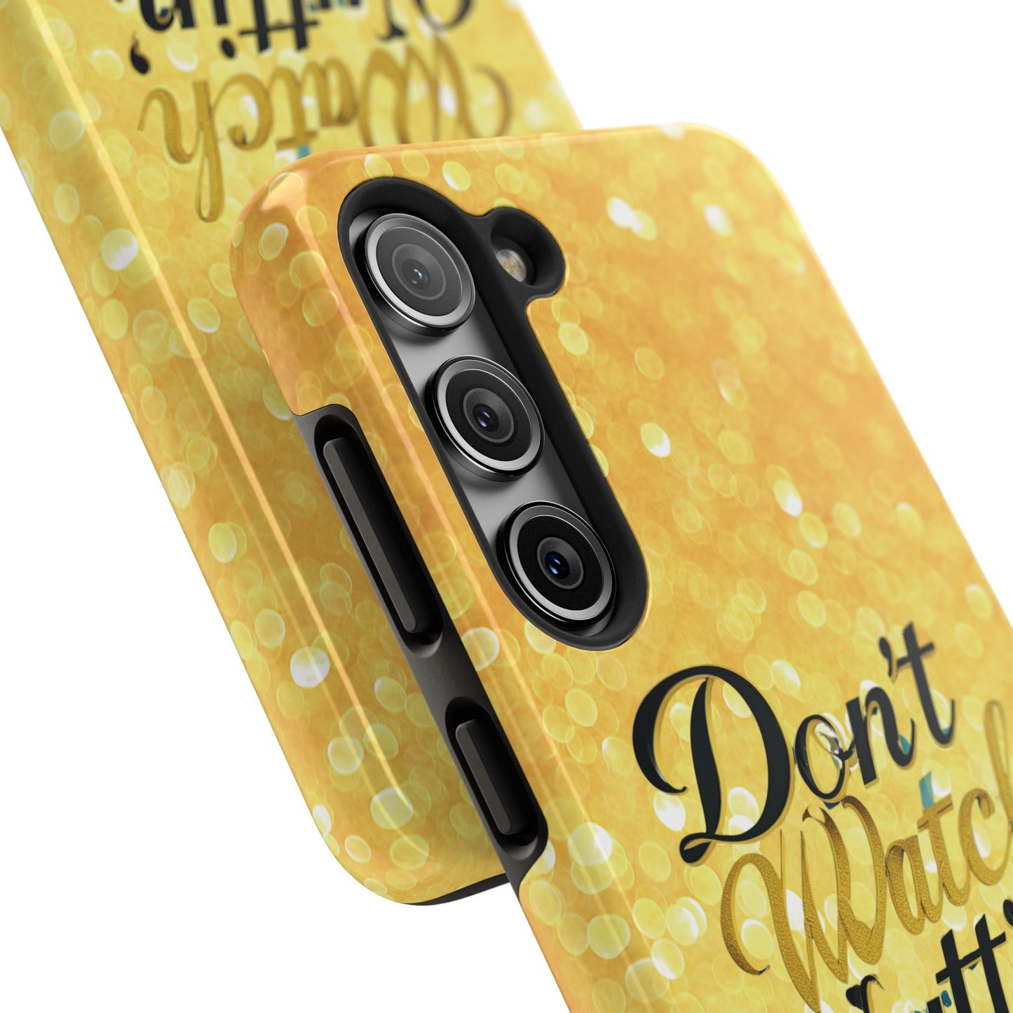 Unbothered Phone Case-Gold