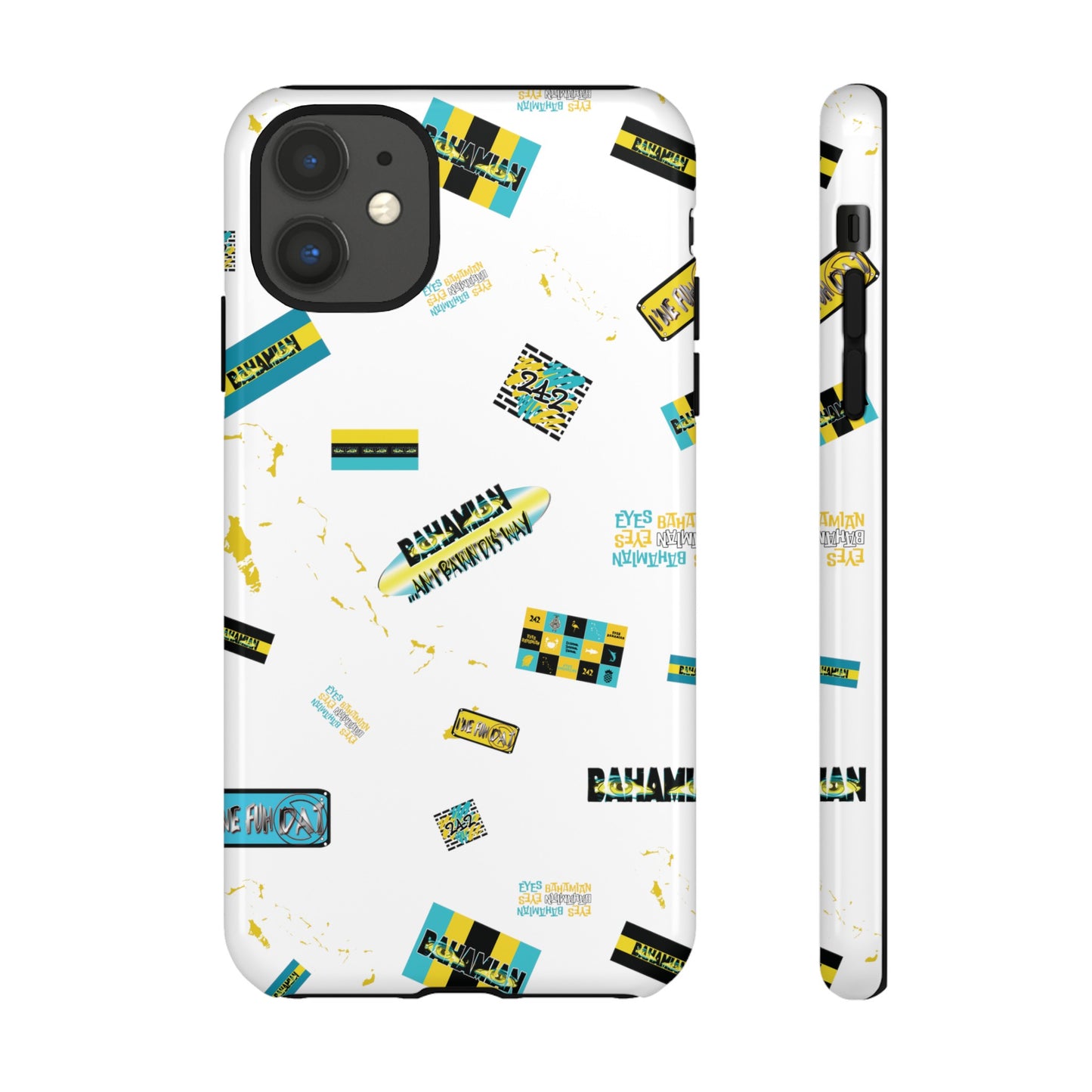 Bahamian Stamps White Phone case