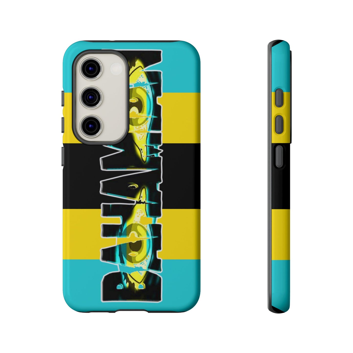 Striped Logo Phone Case