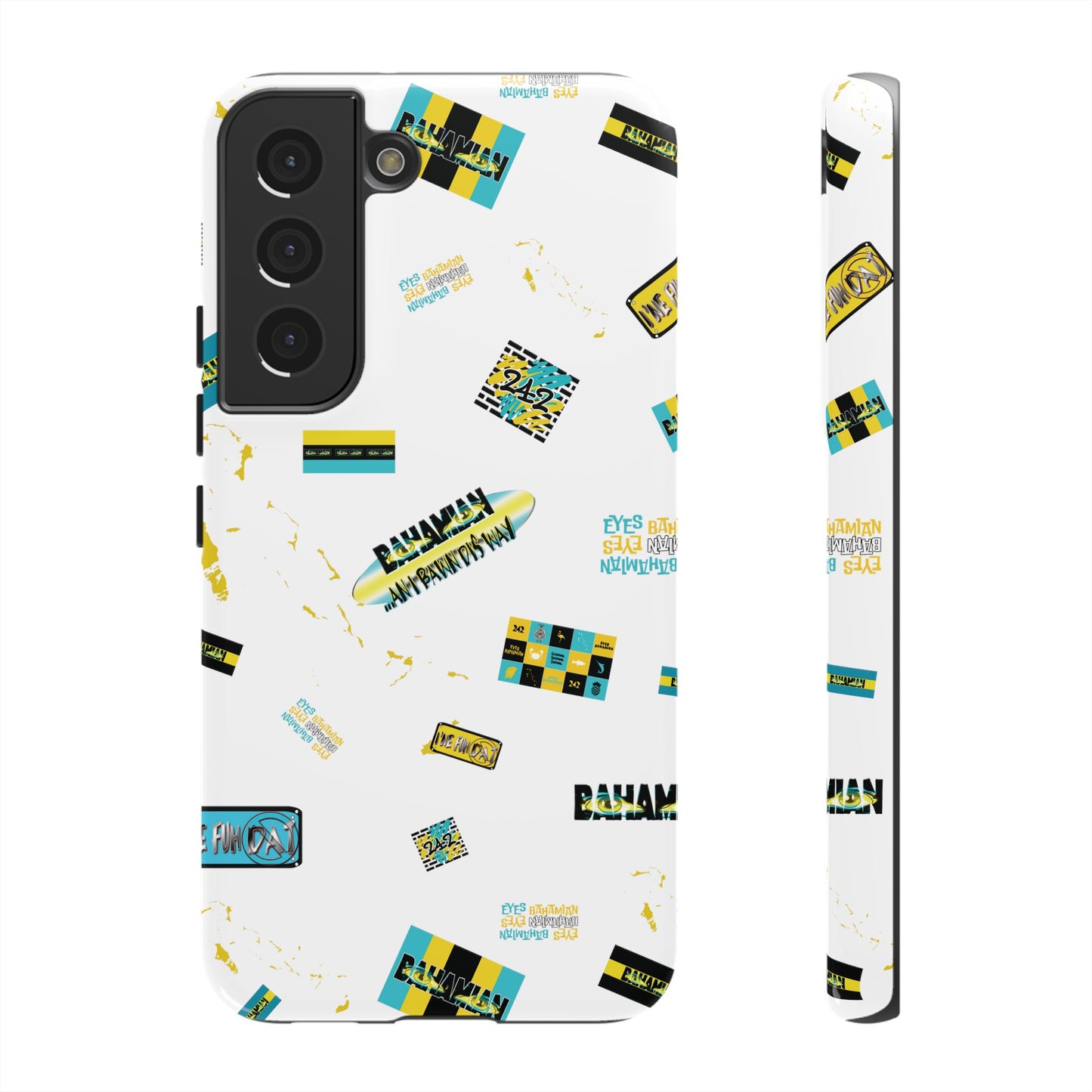 Bahamian Stamps White Phone case