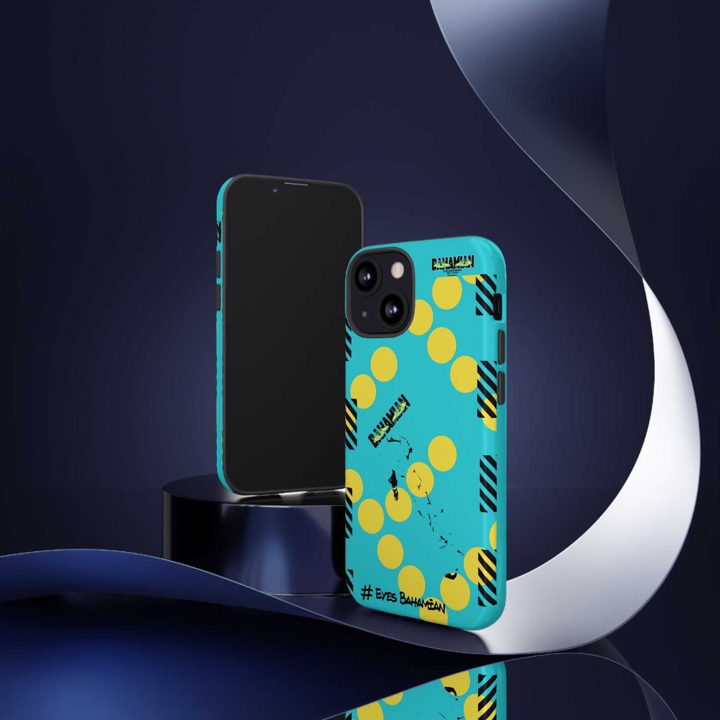 Island Dots Phone Case- Aqua