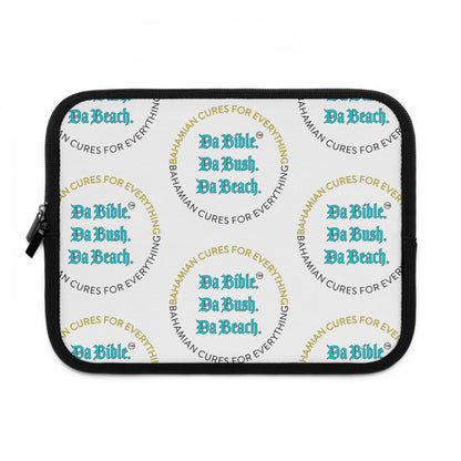 The Bahamian Cures White Mix Laptop Sleeve