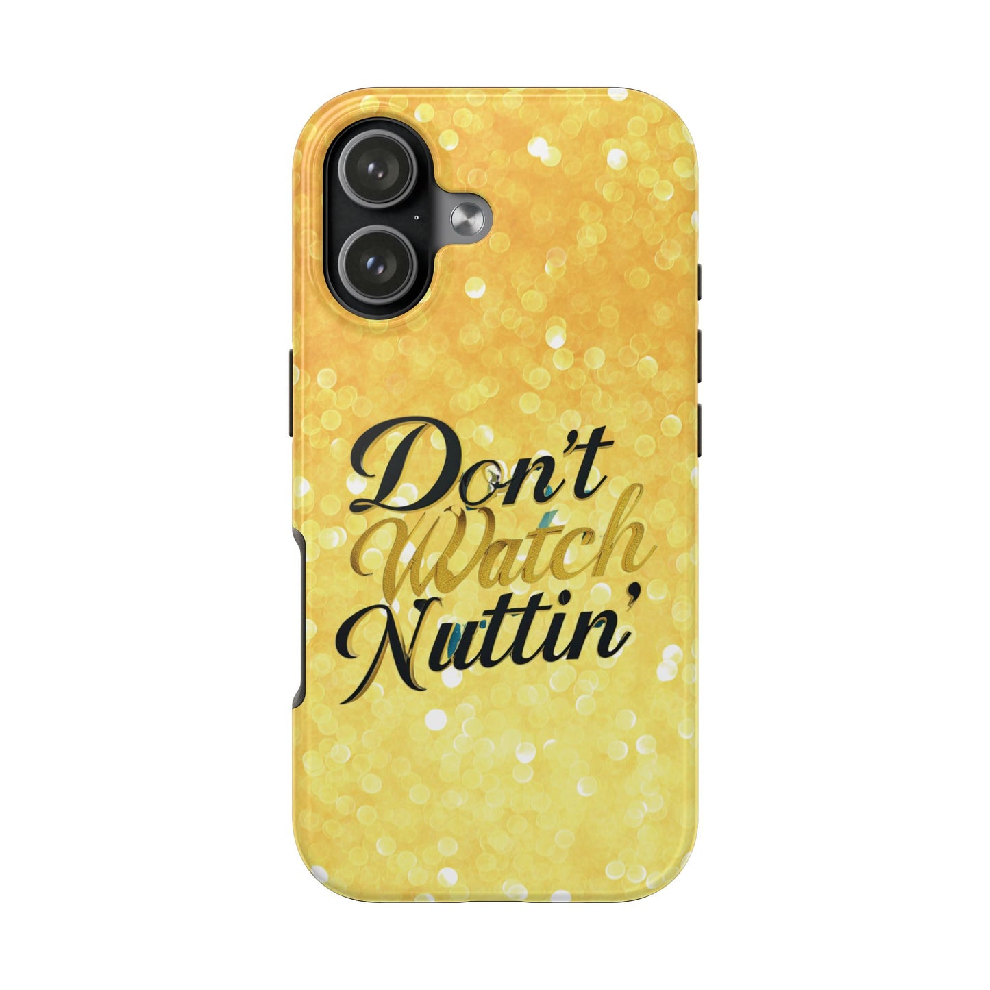 Unbothered Phone Case-Gold
