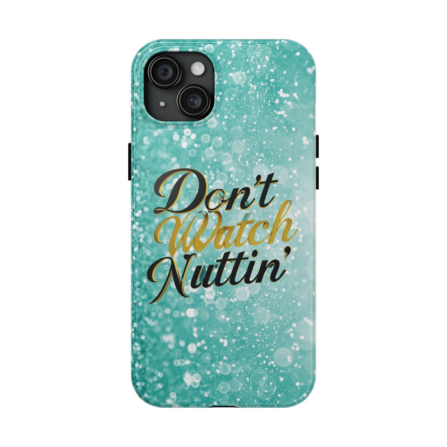 Unbothered Phone Case-Aqua