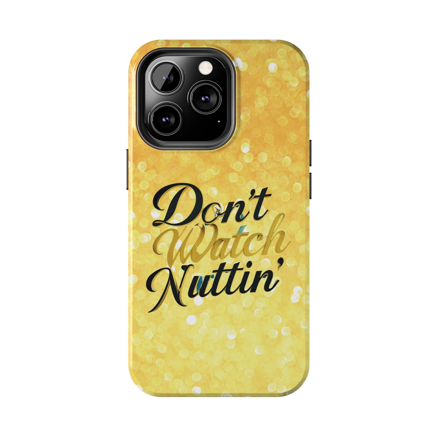Unbothered Phone Case-Gold