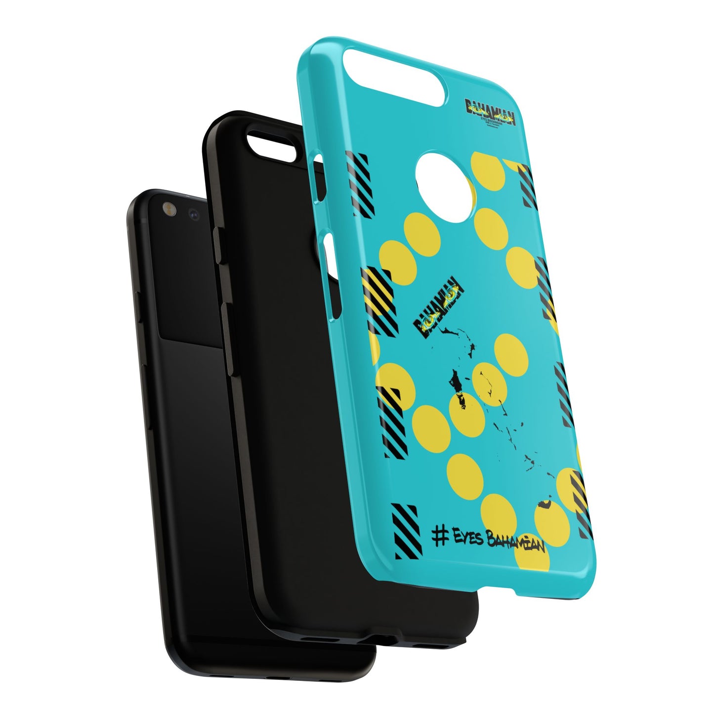 Island Dots Phone Case- Aqua