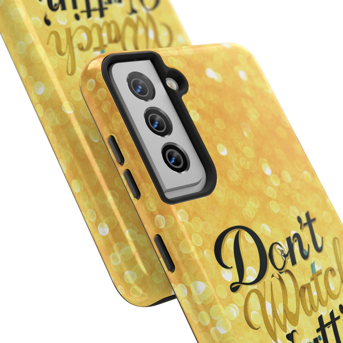 Unbothered Phone Case-Gold