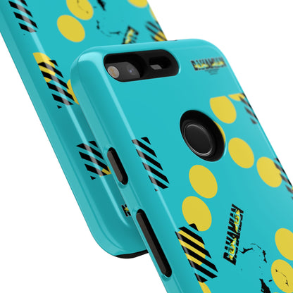 Island Dots Phone Case- Aqua