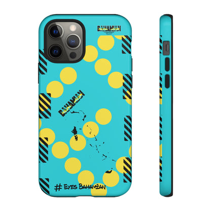 Island Dots Phone Case- Aqua