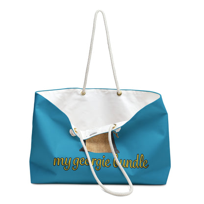 Georgie Bundle Tote - Aqua