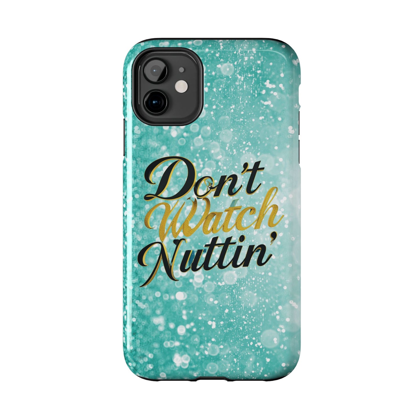 Unbothered Phone Case-Aqua