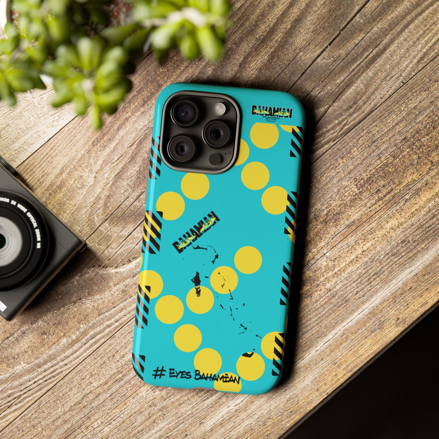 Island Dots Phone Case- Aqua
