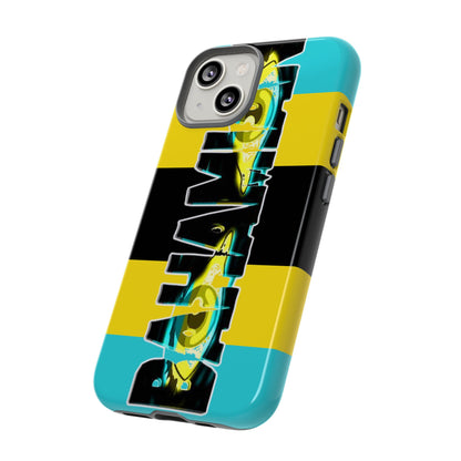 Striped Logo Phone Case