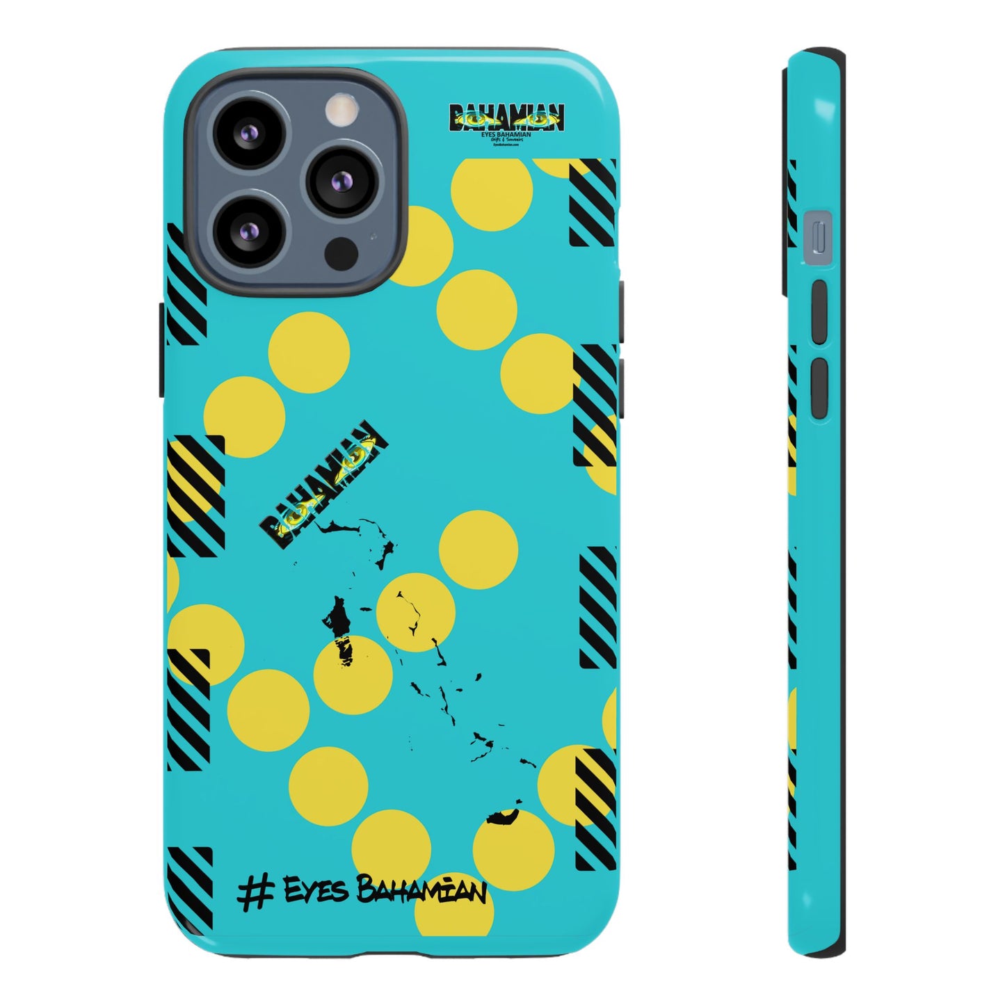 Island Dots Phone Case- Aqua