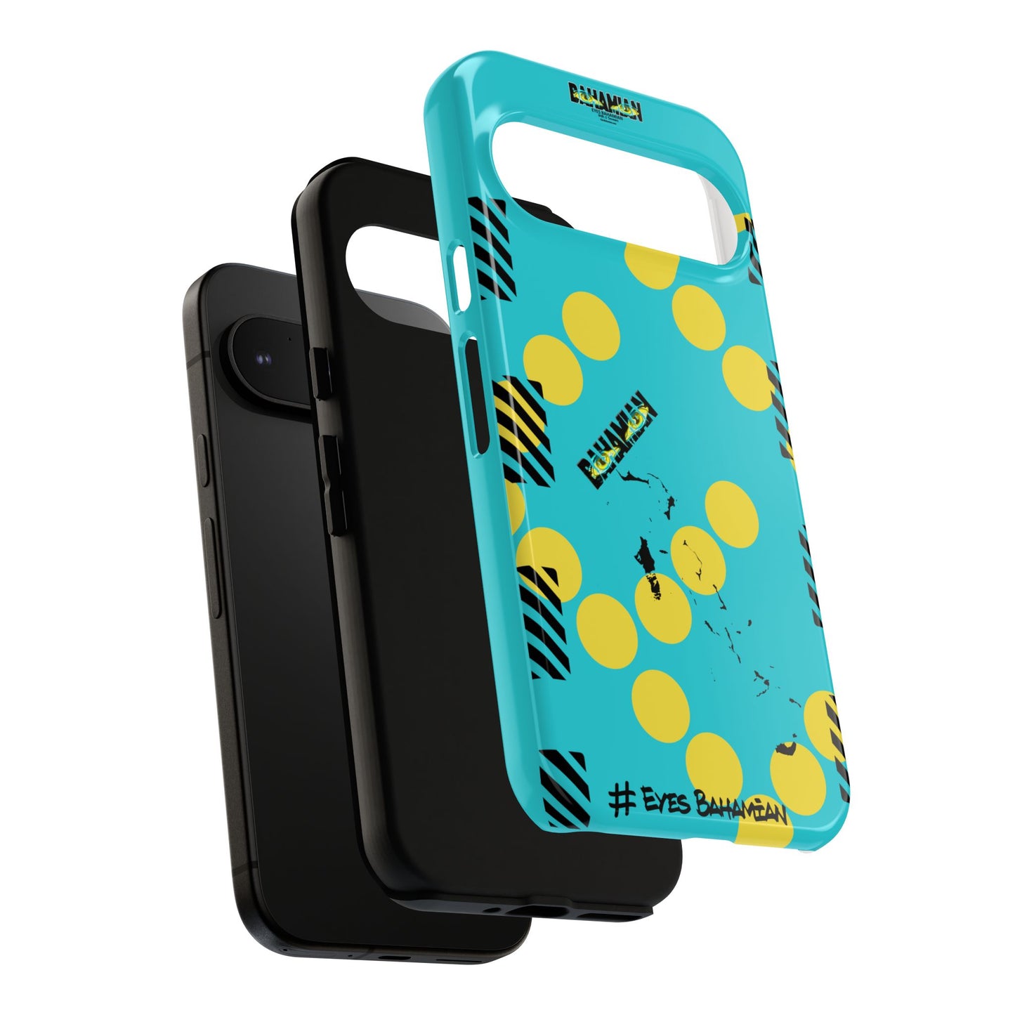 Island Dots Phone Case- Aqua