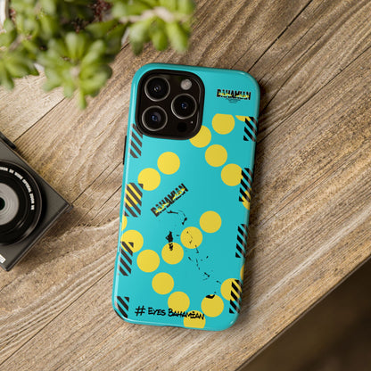 Island Dots Phone Case- Aqua