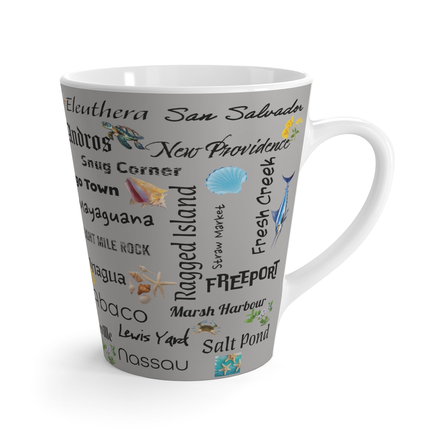 My Bahamian Cities Grey Mug