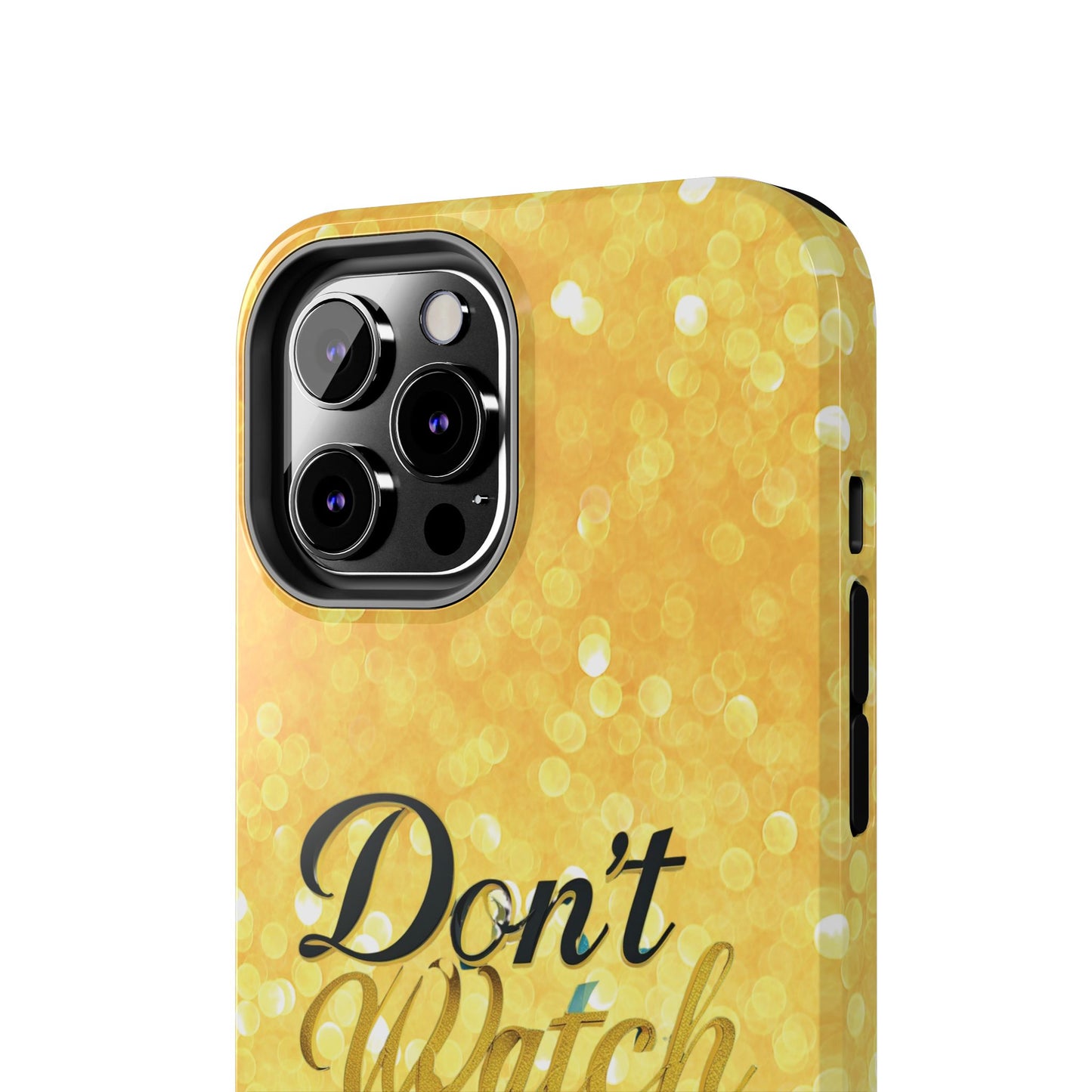 Unbothered Phone Case-Gold