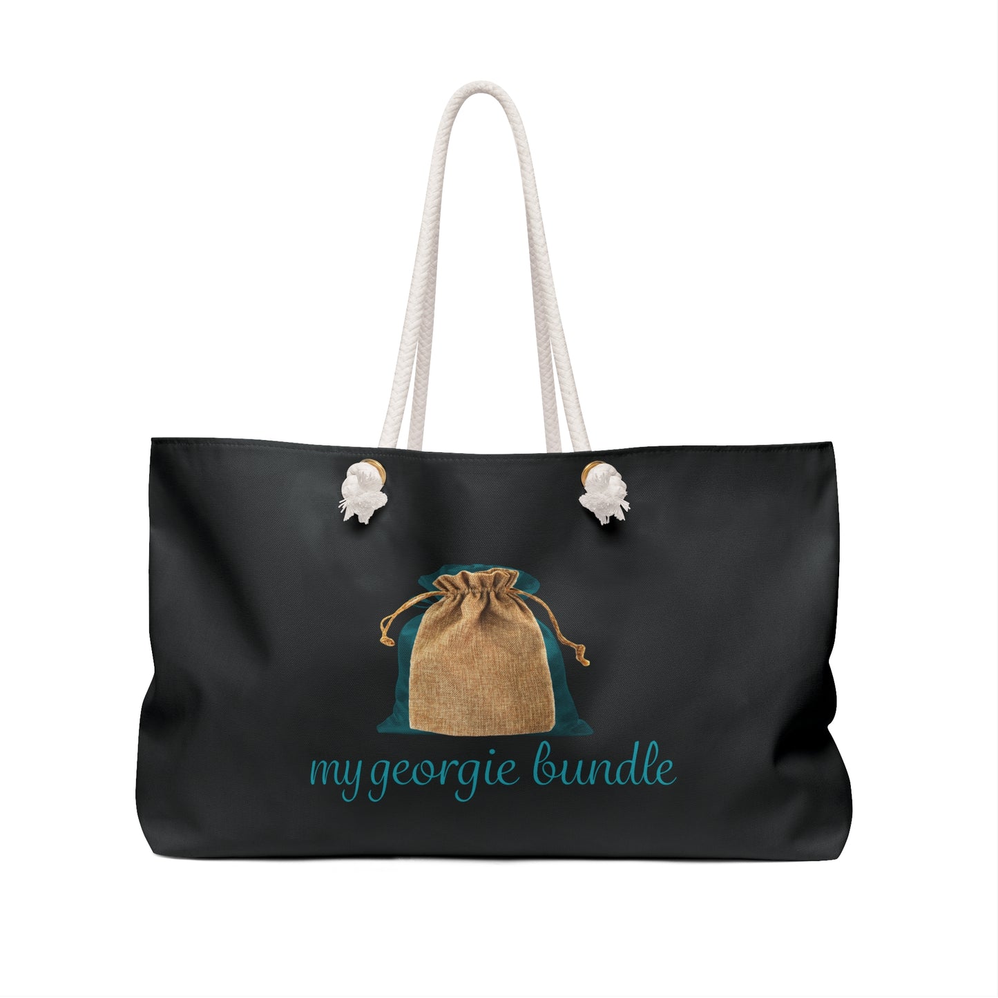 Black Georgie Bundle Tote