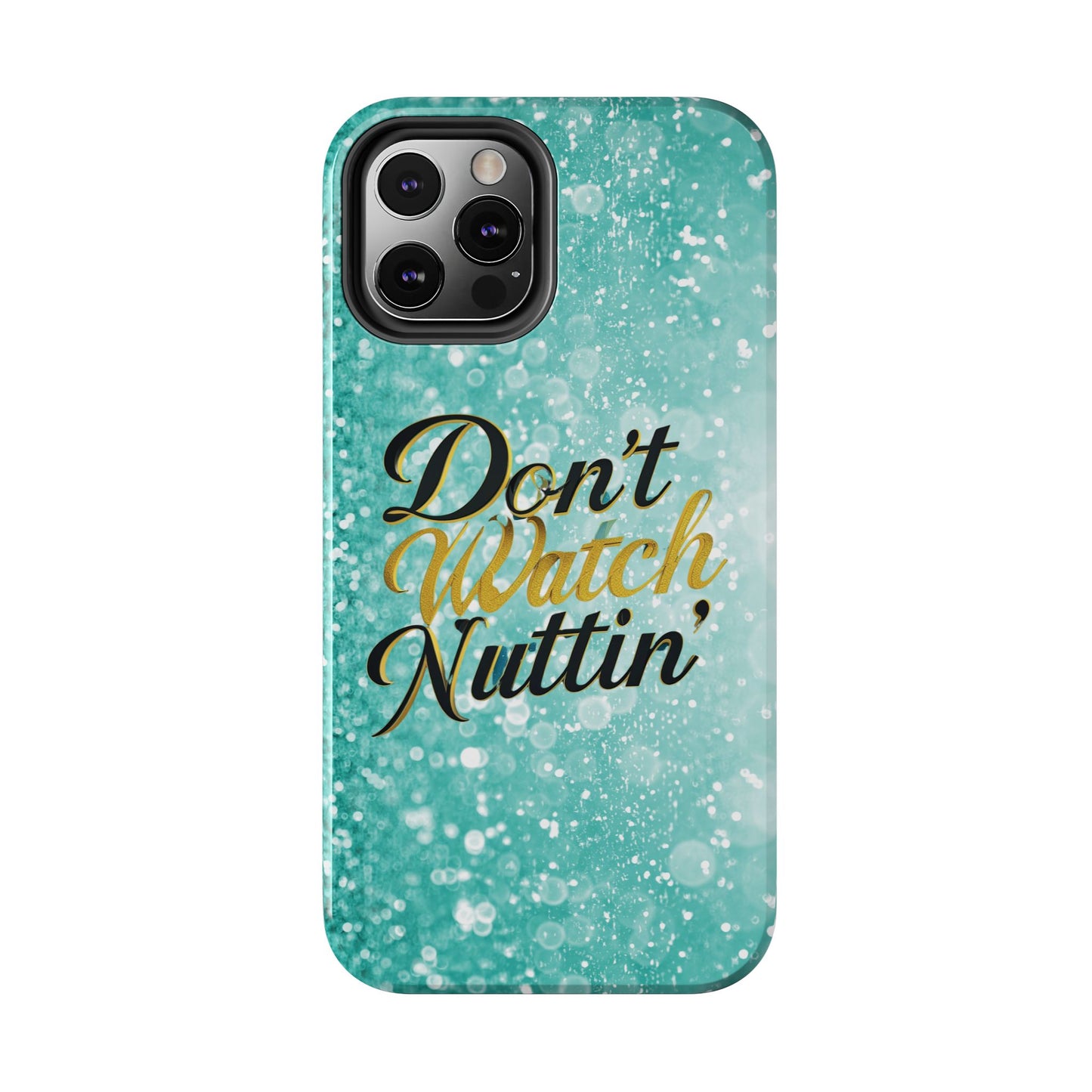 Unbothered Phone Case-Aqua