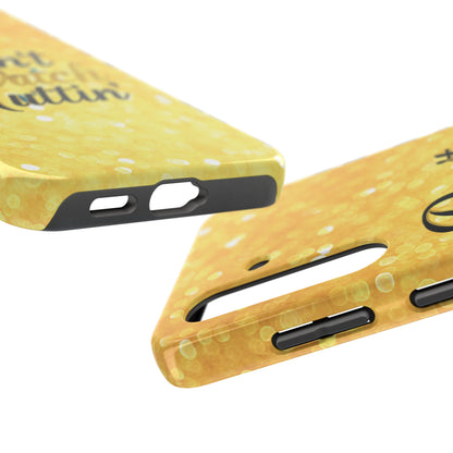 Unbothered Phone Case-Gold