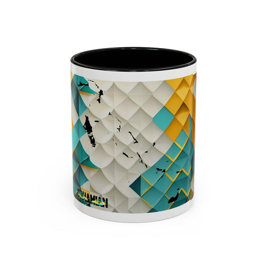 Geometric Accent Mug