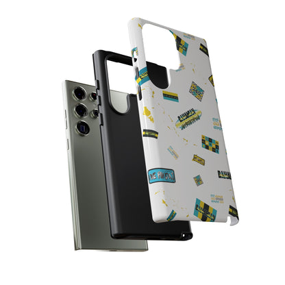 Bahamian Stamps White Phone case