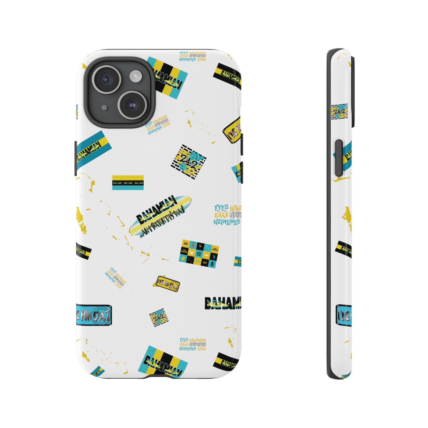 Bahamian Stamps White Phone case