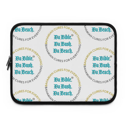 The Bahamian Cures White Mix Laptop Sleeve