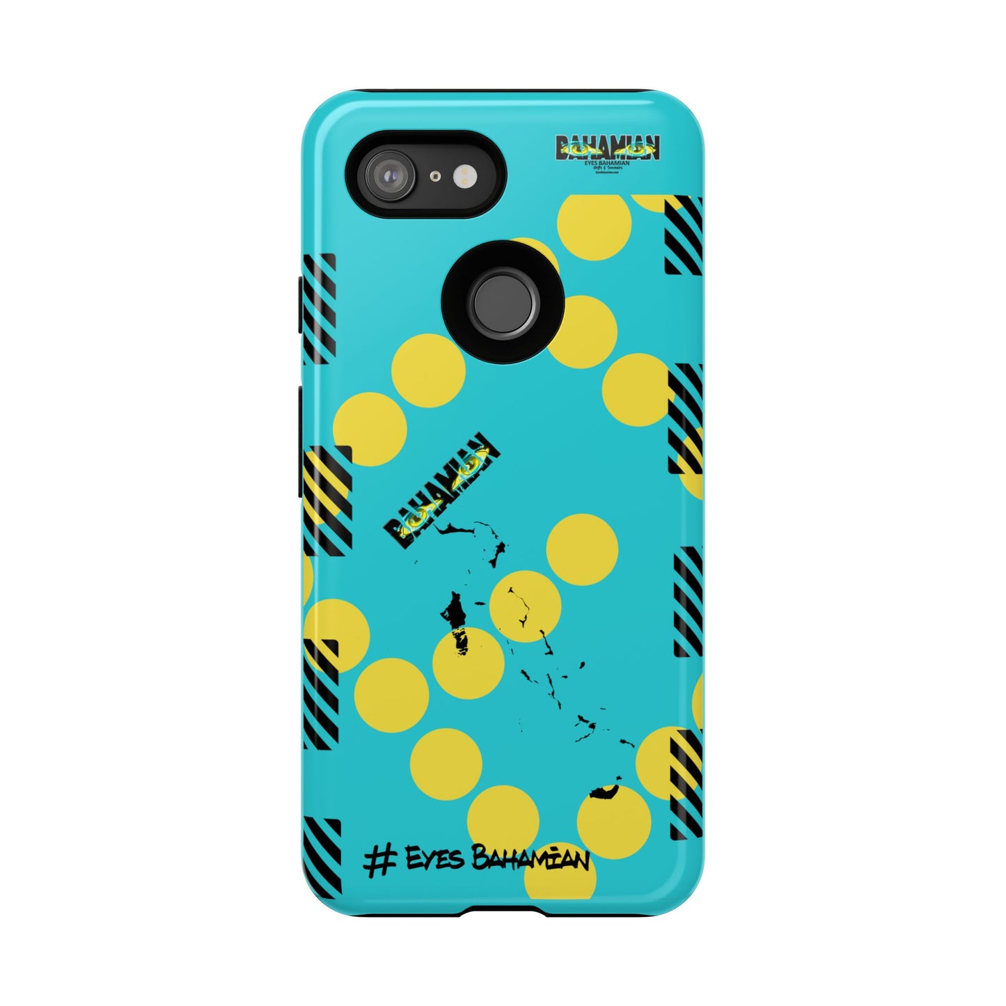 Island Dots Phone Case- Aqua