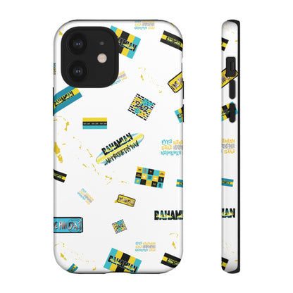 Bahamian Stamps White Phone case